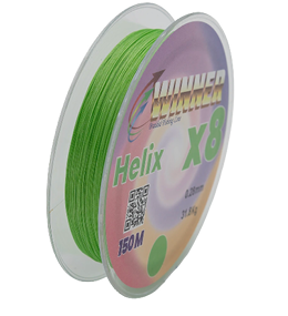 Barracuda WİNNER HELİX 8X İP MİSİNA 150MT MUMLU İP (YEŞİL RENK)