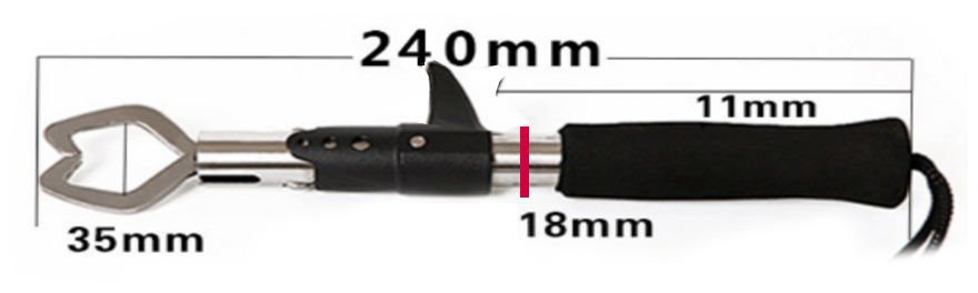 Oskar Fish Grip Balık Tutacağı No:2