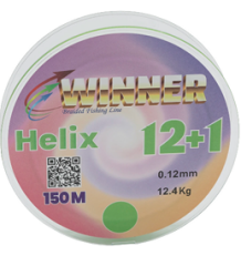 Barracuda WİNNER HELİX 12+1 KATLI İP MİSİNA 150MT MUMLU İP (YEŞİL RENK)