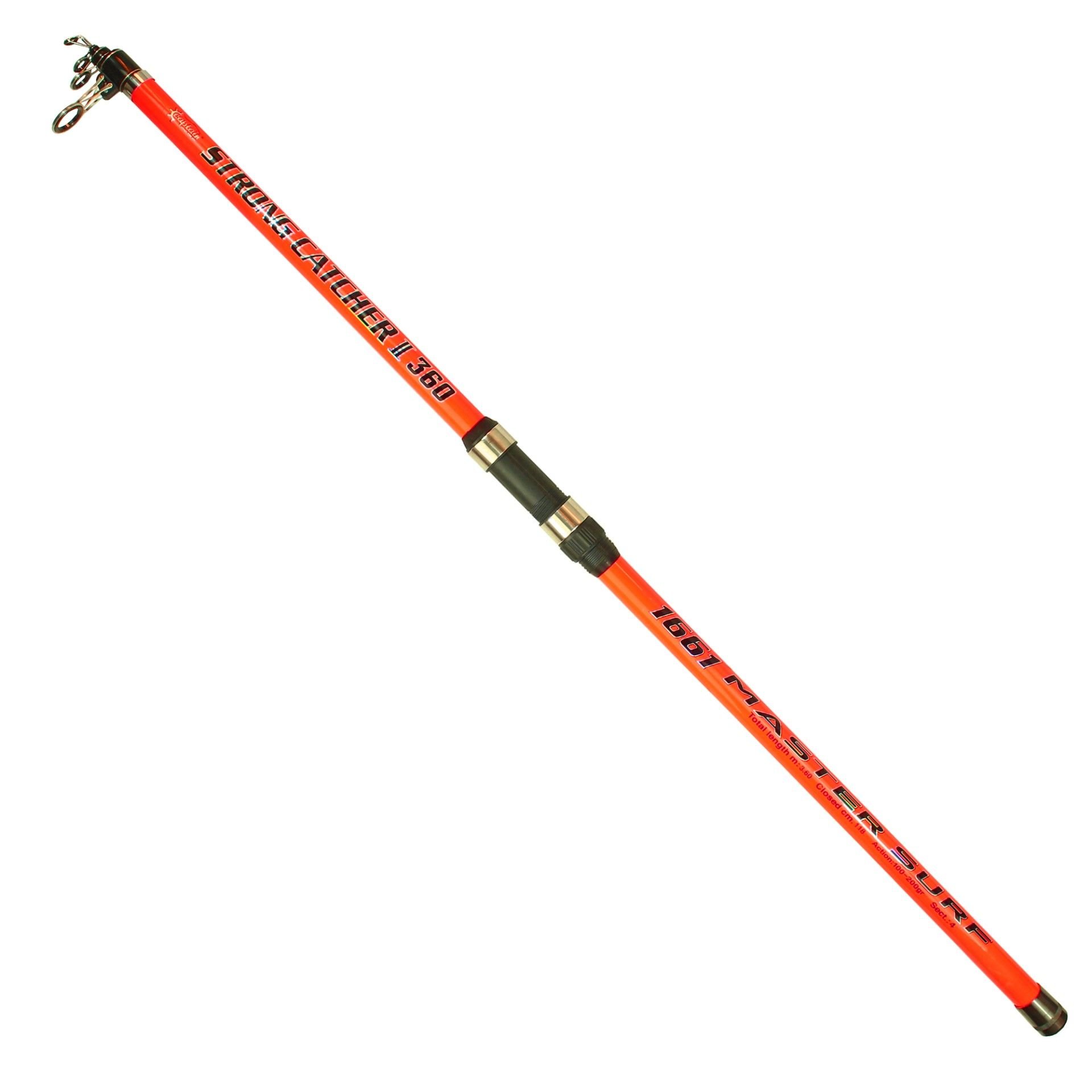 Captain 1661 Strong Catcher Tele Surf Kamış 100-200gr Atar