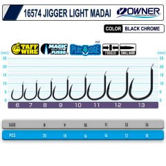 Cultiva 16574 Jigger Light Madai